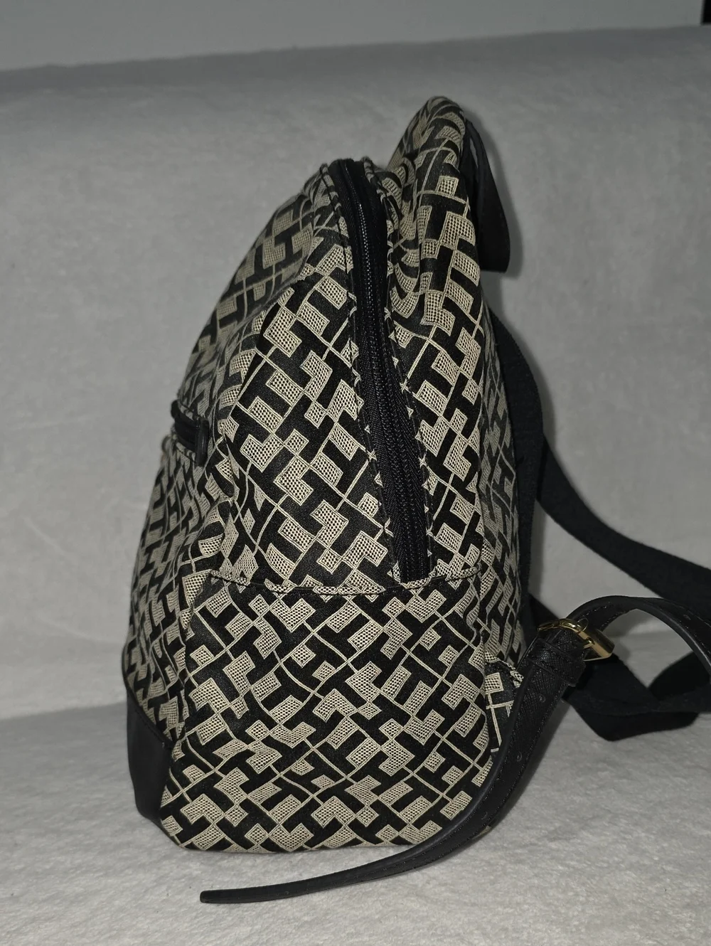 Tommy Hilfiger Logo Monogram Charm Mini Backpack